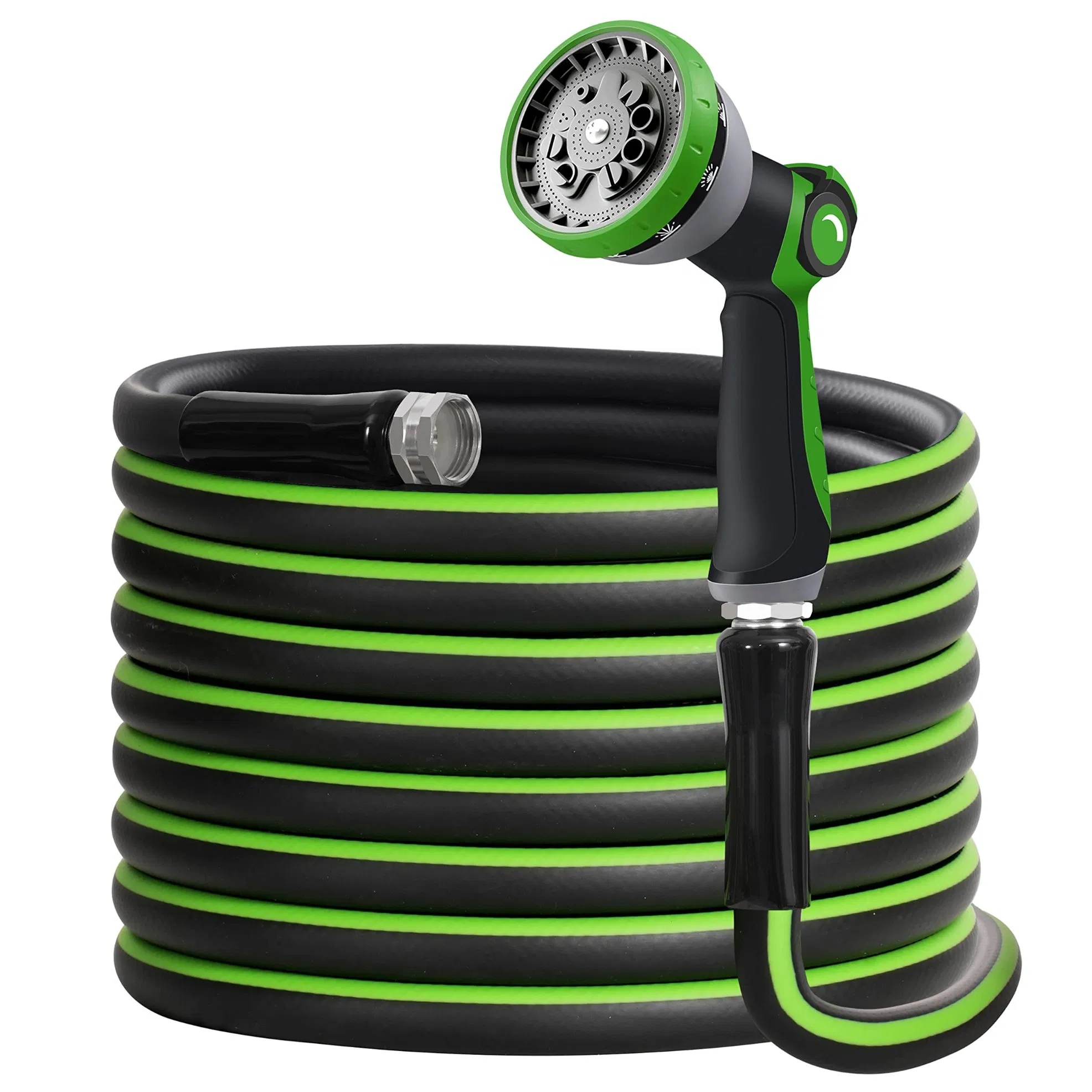 Premium Durable Fiber Braided PVC Garden Hose for All Weather
