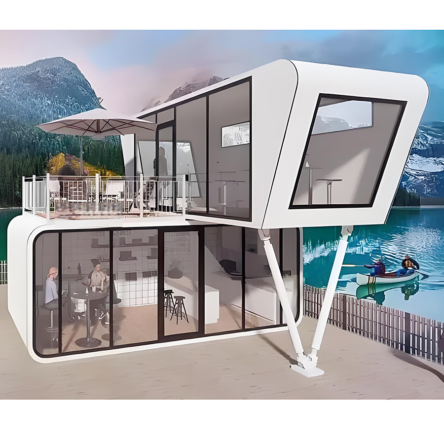 Forest Hotel Tourist Area New Manufactured Homes Apple Capsule House