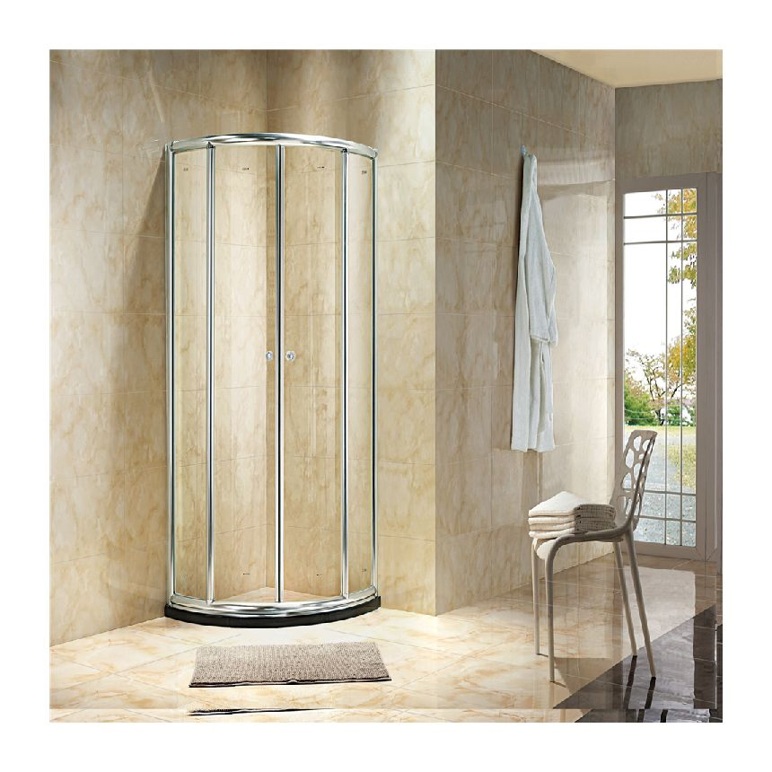 Bathroom Glass Shower with Frame