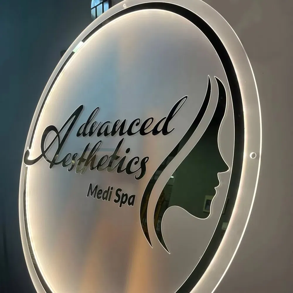 Custom 3D Acrylic LED Channel Letters Business Shop Sign Board for Outdoor & Store Advertising & Decoration by Company