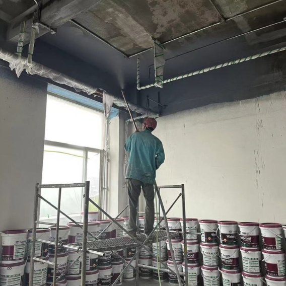 Damping and Sound-Absorbing Coating Spray Coating