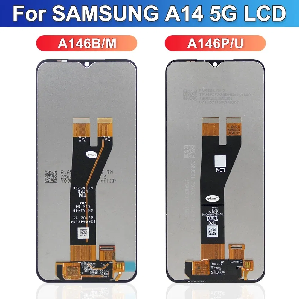 LCD Screen for Samsung A14 5g A146b Mobile Phone Display Digitizer Assemblies