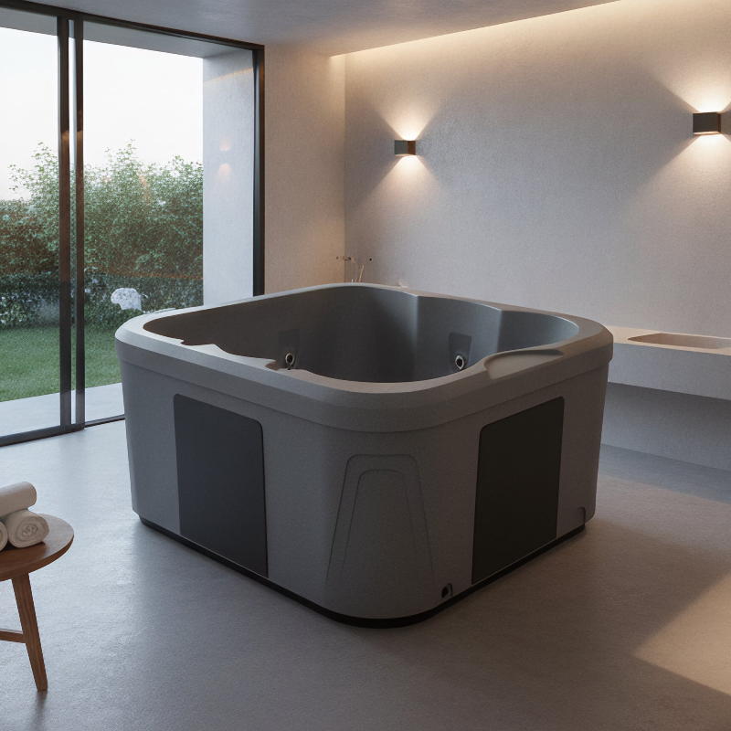 Efficient Roto Mould SPA with 3kw Heater and Spanet Control System