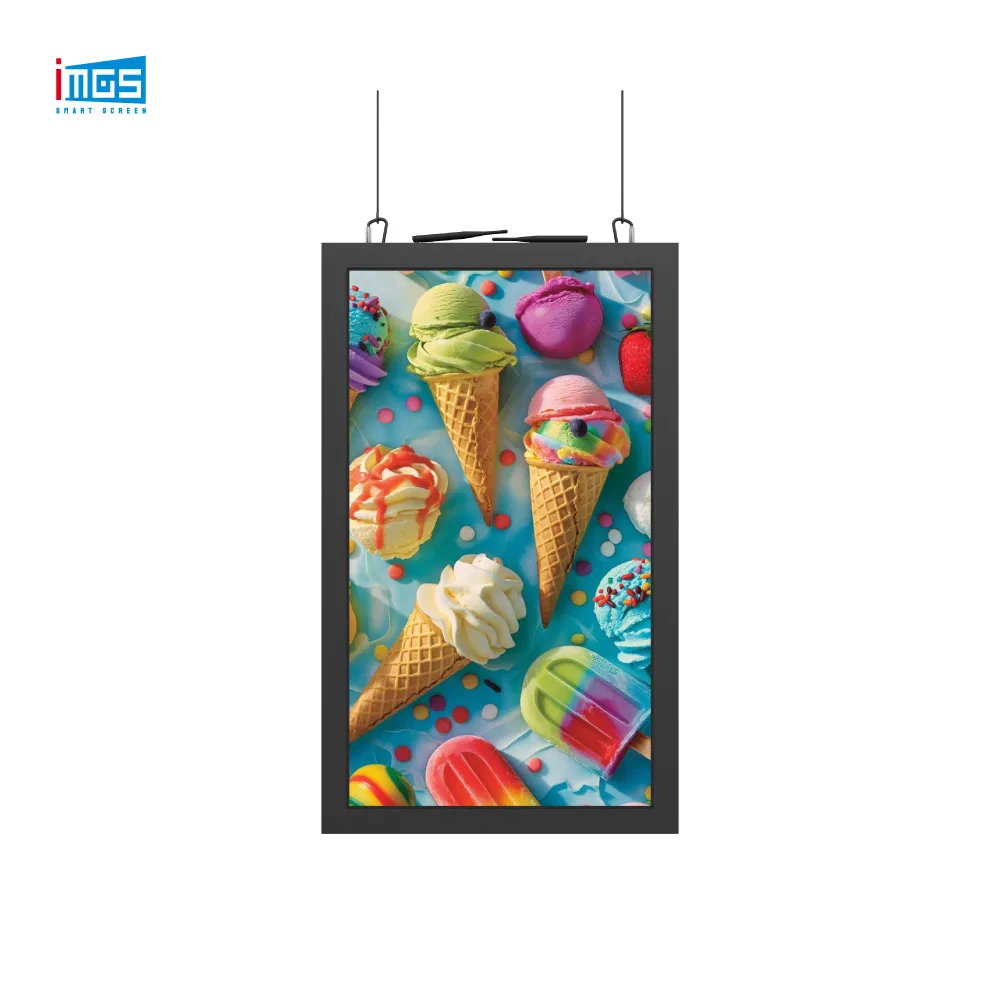 43-дюймовый яркий оконный LCD-дисплей с креплением