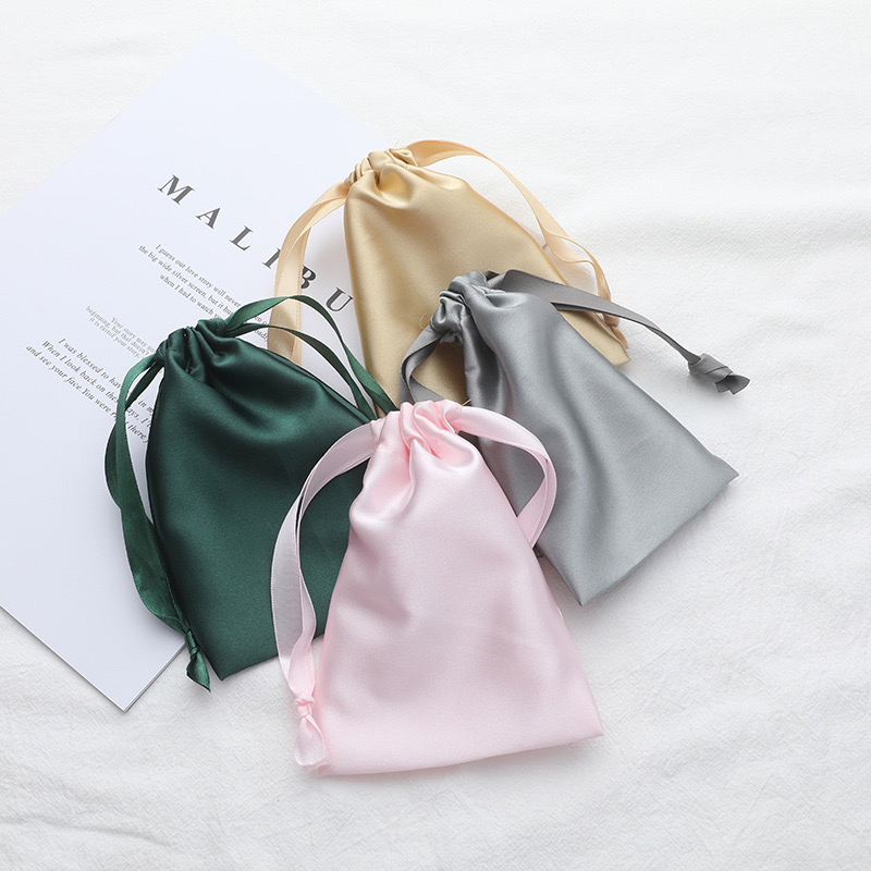 Factory Double Layer Satin Luxury Customized Soft Travel Elastic Strap Eye Sleeping Mask