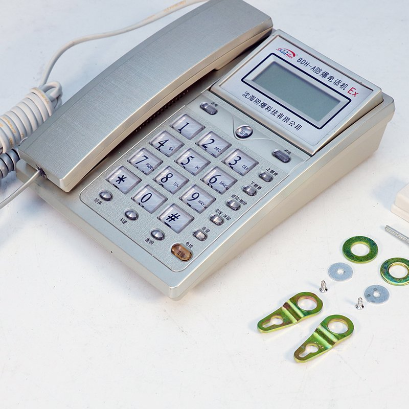 Shenhai Manufacturer Safety-Certified Phone Explosion Proof Telephone Set in Hazardous Area Communication Flame Proof