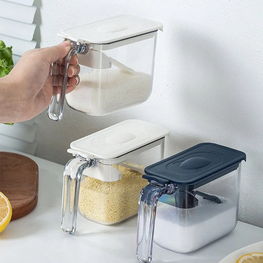 Герметичная банка для специй с ложкой