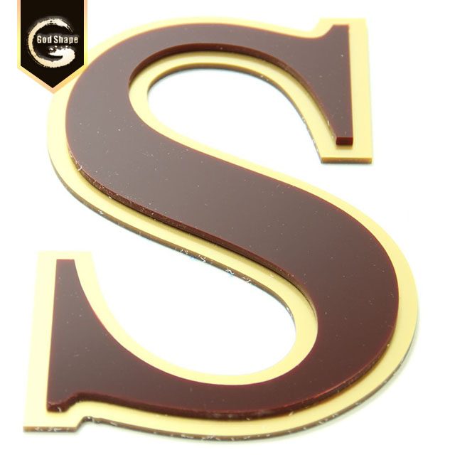 Custom Glowing Acrylic Wall Letters Sign Backlit Channel Letter Sign