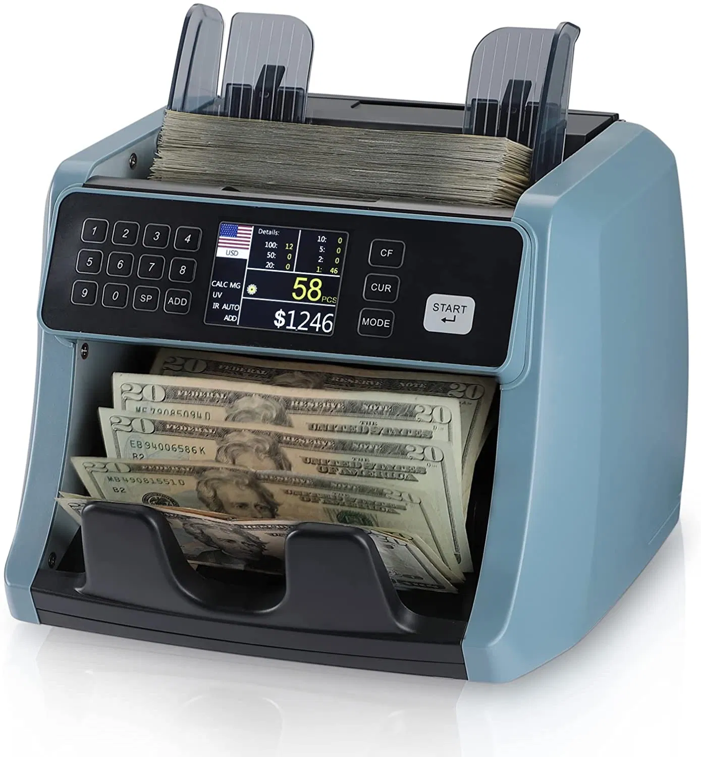 Al-160 Get Currency Detectors Cash Counting Money Banknote Counters
