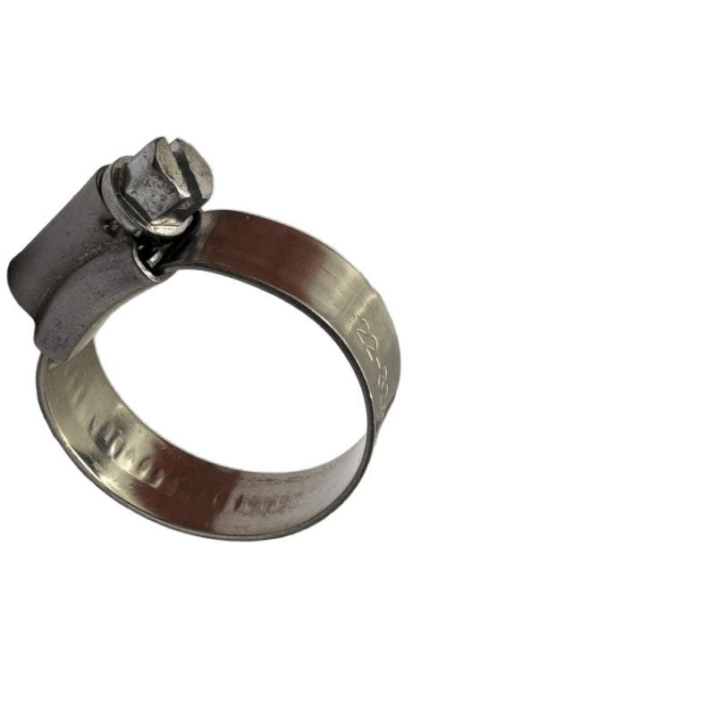 Premium British-Style Welded Head Hose Clamp for Automotive Use