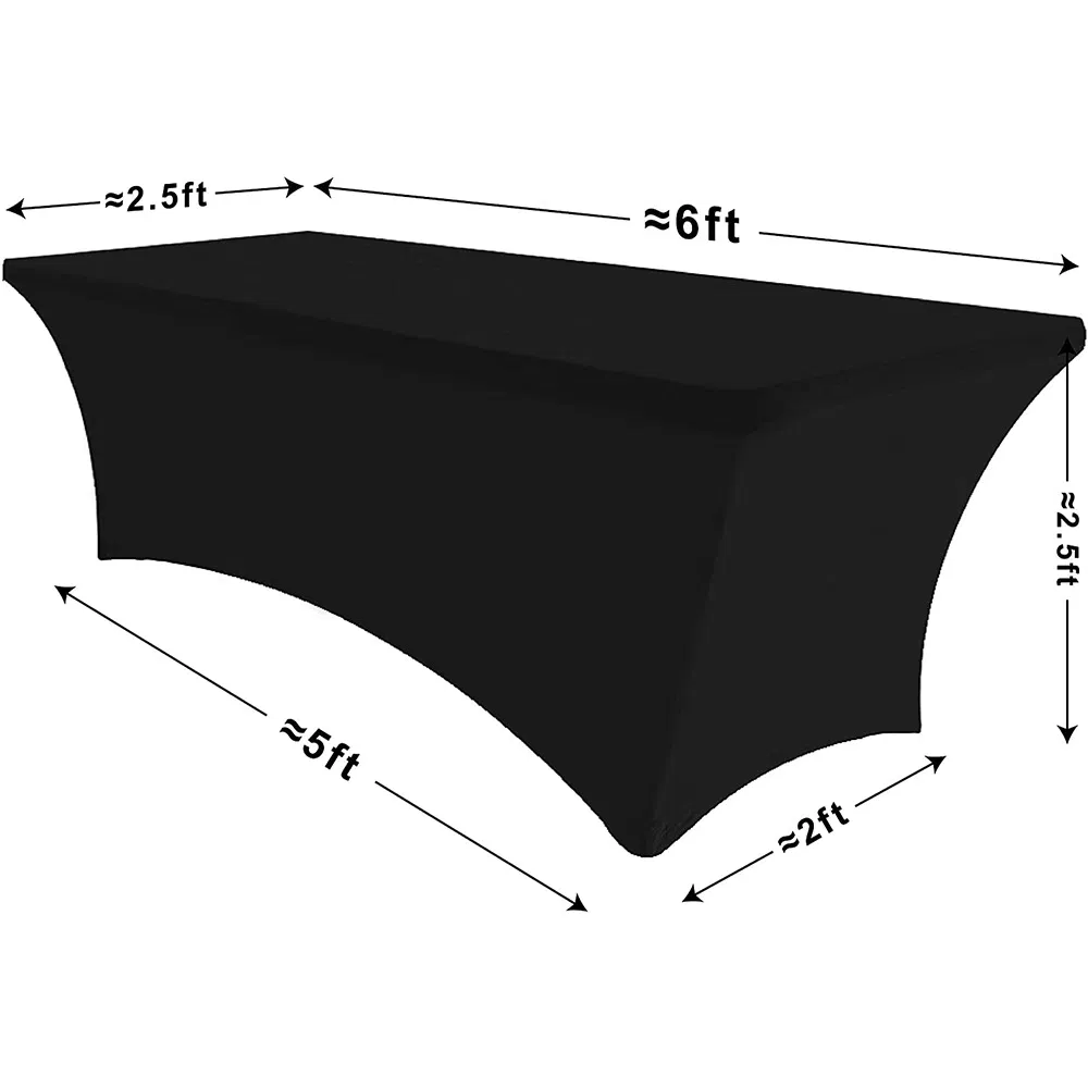 Hot Sale Waterproof Furniture Retractable Stretch Table Cover Party Patio Elasticity Tablecloth