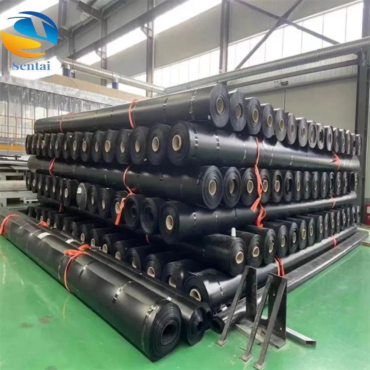 0.75mm 1mm 1.5mm 2mm HDPE Geomembrane for Landfill Covers and Reservoirs Reservoir River Channel Canal Lake Landscape Lake Pool Sheets Pond Liners