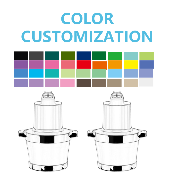 Jewin 1000W Mini Meat Grinder 6L Stainless Steel Bowl Stand Meat Chopper Grinder Dough Hook Accessory 1 Year Beater Ejector Button