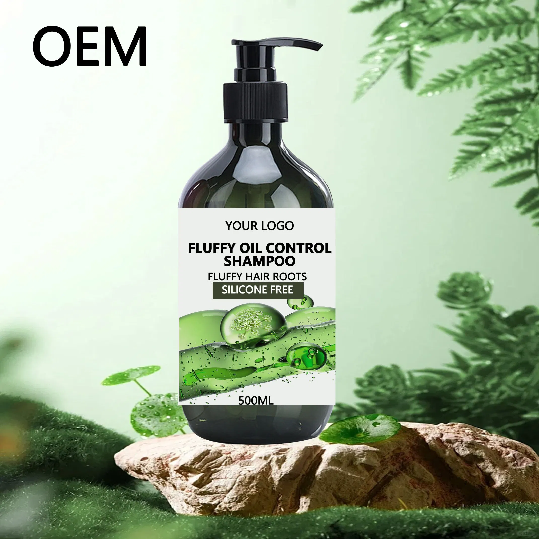 OEM ODM Wholesale Volumizing and Oil-Controlling Shampoo That Leaves Hair Roots Voluminous and Silicone-Free