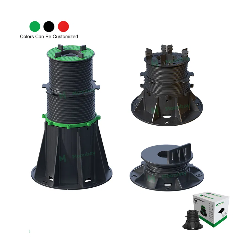 Self Leveling Floor Support Plastic Tile Pedestal for Raised Floor Support System