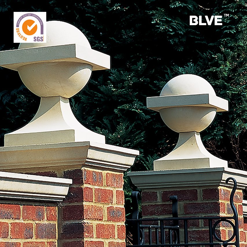 Good Price Outdoor Yard Decorative Stone Pillar Caps for House Mcy-34