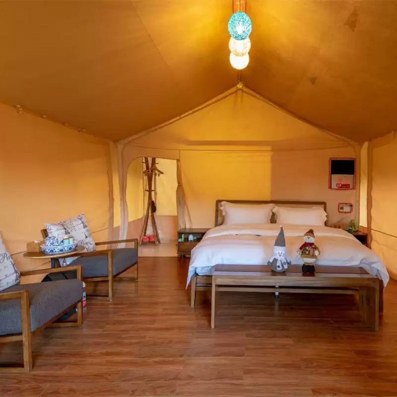 Forest Homestay Steel Structure Double-Layer Tent