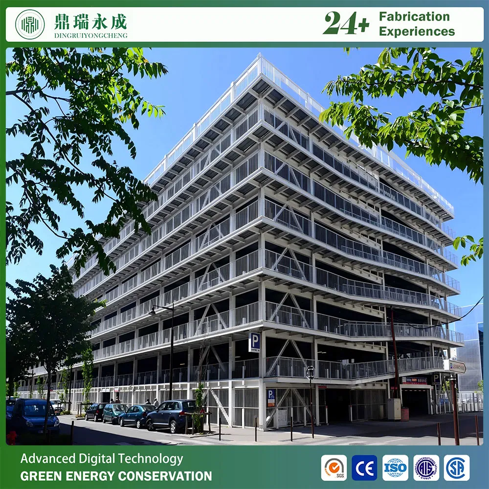 Prefab House Steel Frame Structure H-Section Steel Building Material Multi-Story Parking Building