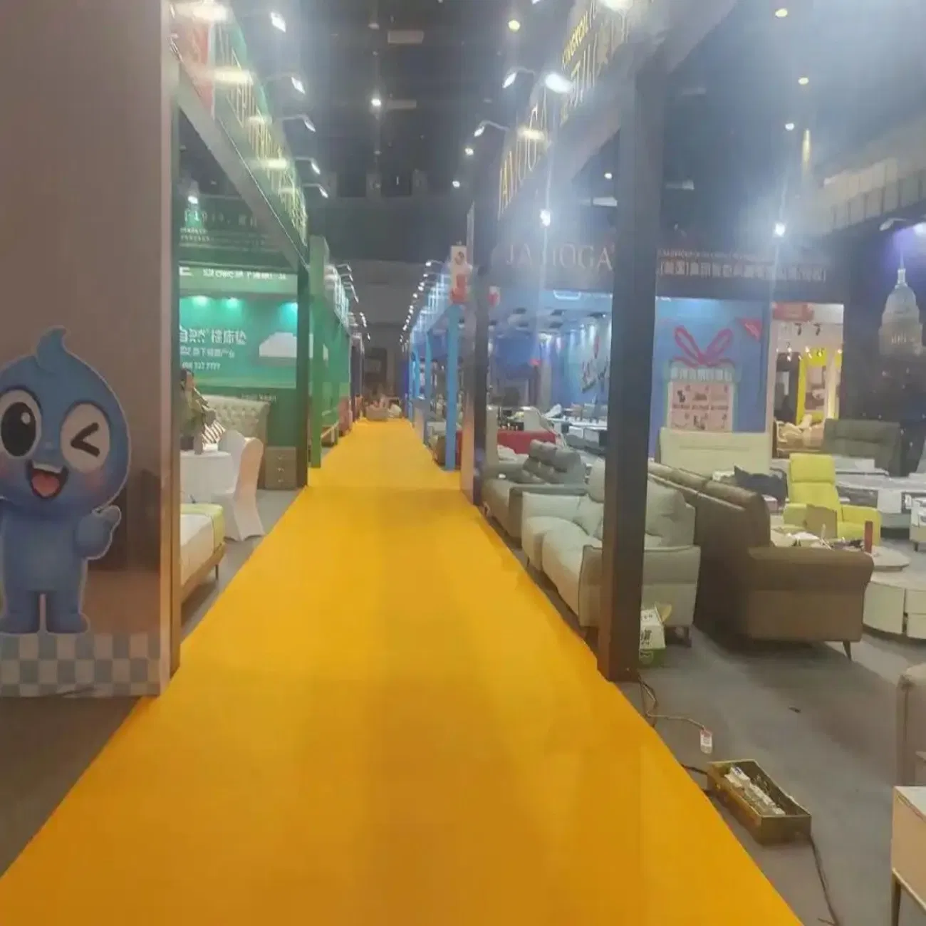 Tianren High-Quality Exhibition Carpet in Various Colors and Styles