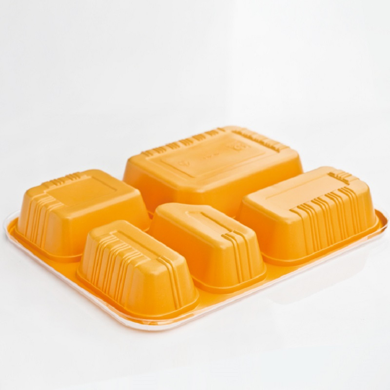 Disposable Fast Food Container Box Plastic Tray Container Wholesale