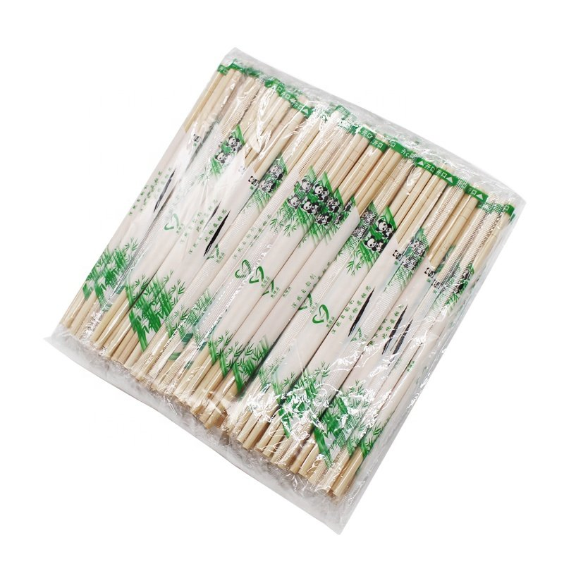 Customized Size Disposable Round Bamboo Chinese Chopsticks