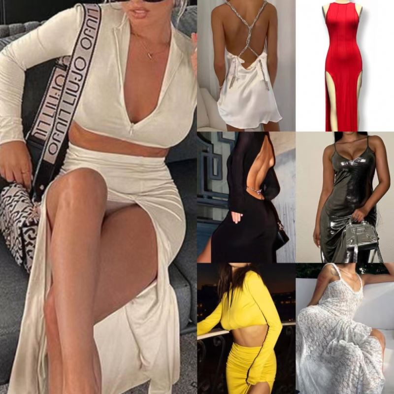 Комплект женский топ-купальник и юбка