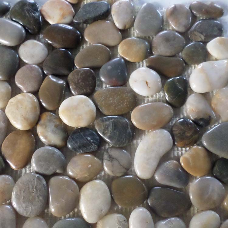 Polished Pebble Resin Stone 1-0.5mm Small Cobblestone Pebbles for Garden Areas