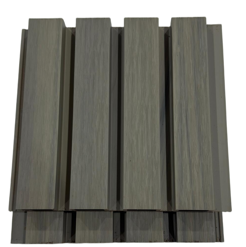 Factory Price Custom Interior Decorative Strip Wood Plastic Composite Cladding Wood Alternative WPC Wall Panel