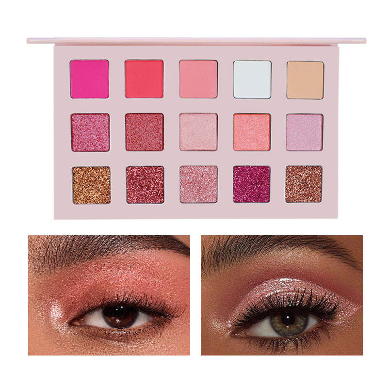 Custom High Pigmented Cheap Nude Vegan Cosmetics Private Label Eyeshadow