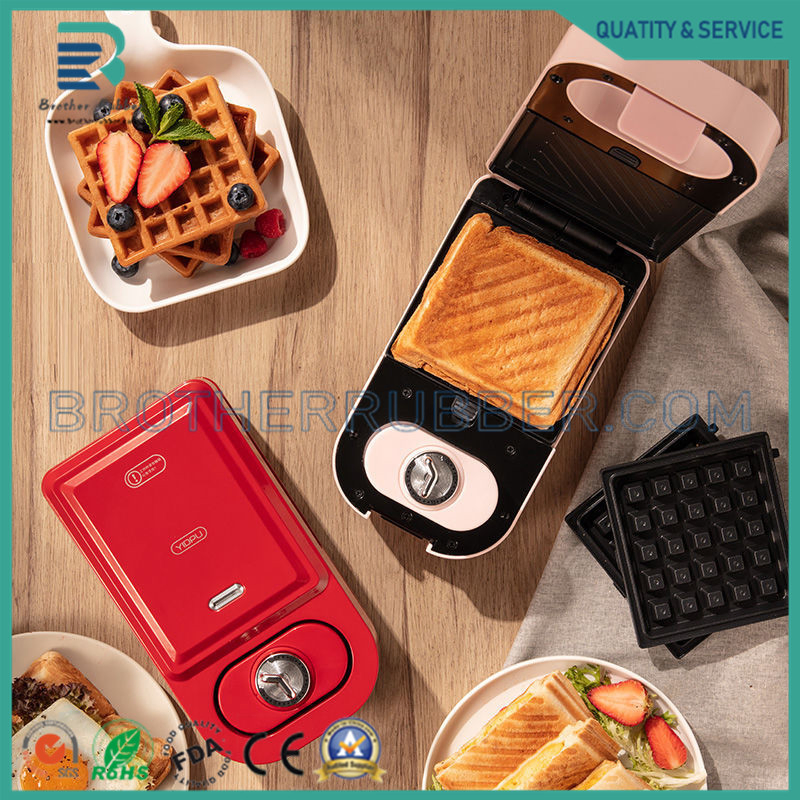 Household Square Sandwich Maker Pan Wholesale Small Sandwich Toaster Waffle Maker