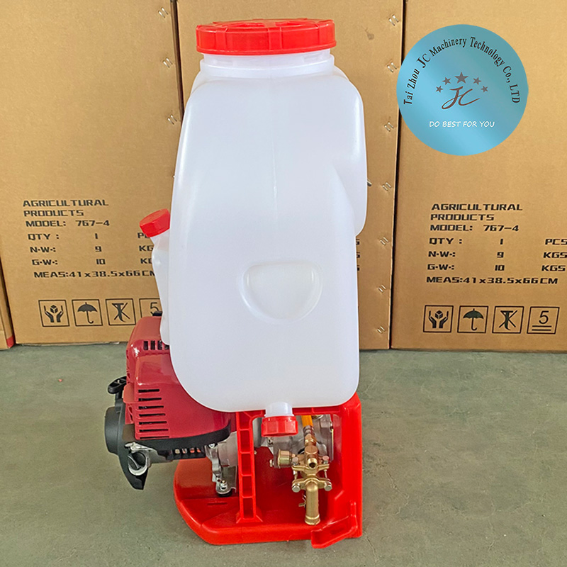 Taizhou Jc 4-Stroke Gasoline Engine Power Sprayer Agricultural Sprayer Pump Garden Sprayer Knapsack Power Sprayer