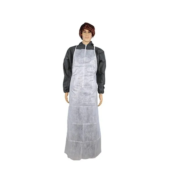 OEM Disposable Plastic Medical Protective Apron Household Kitchen PP Clothing