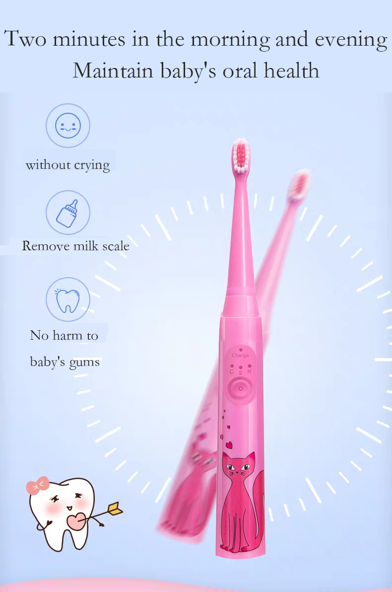 Kids Electronic Automatic Toothbrush for Kids Electric Toothbrush