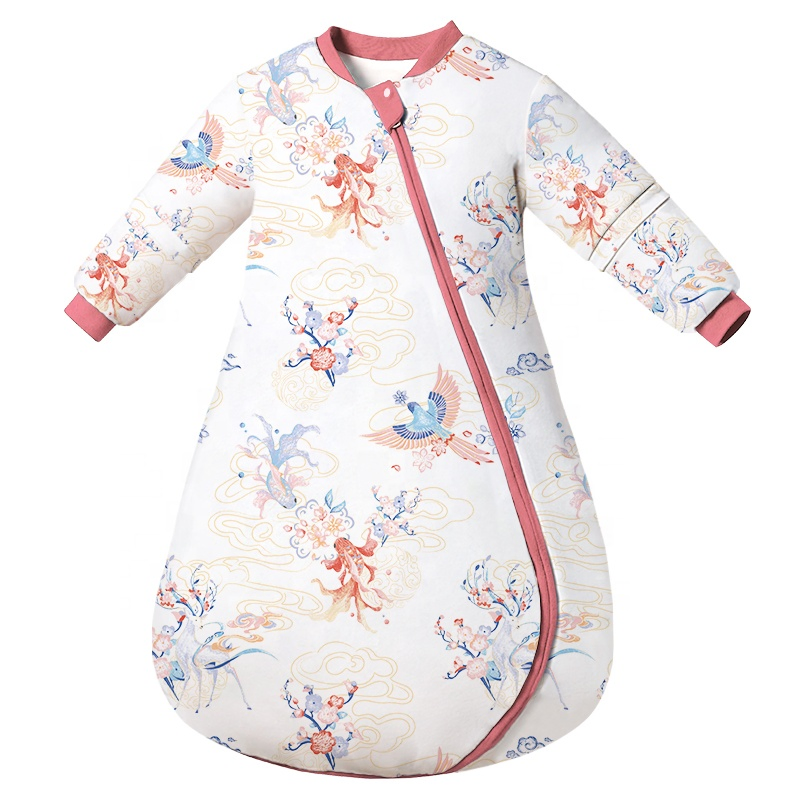 Intelligent Kid's Sleeping Bag Constant Temperature Technology Baby Pure Cotton Sleeping Sack