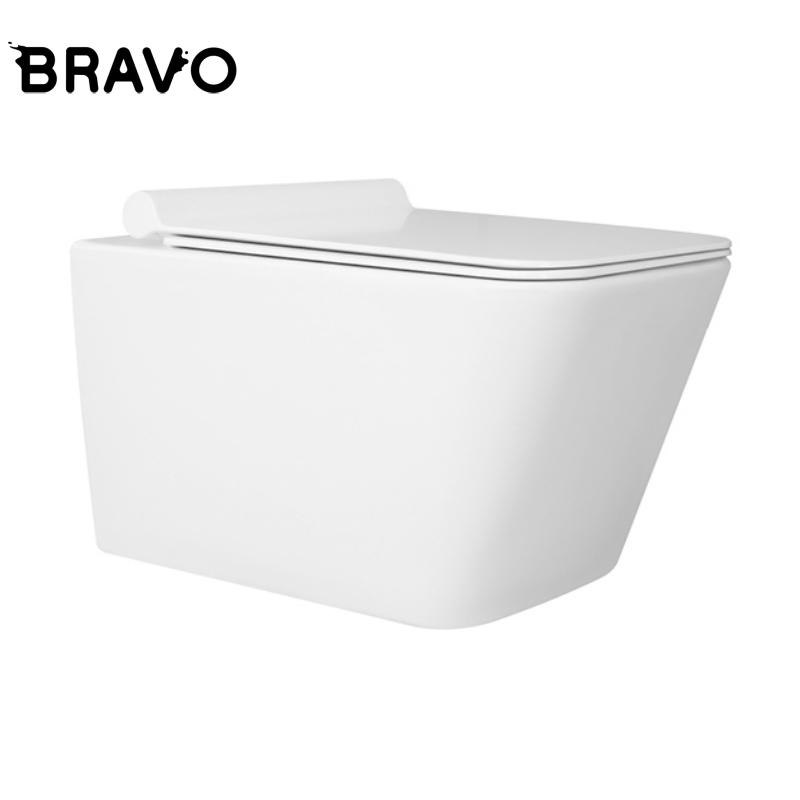 Bravo Water Closet Bathroom Wc Sanitary Ware Wall Hung Toilet Bowl