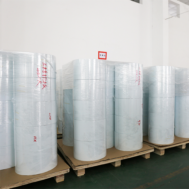 Factory Wholesale White Two Proofs Thermal Adhesive Sticker Label Barcode Material Xzrj-1A75