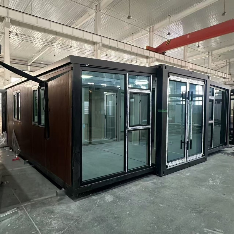 MGO / Spc Floor and Customized ISO Approved Prefab Tiny Home Prefabricated House Expandable Container House
