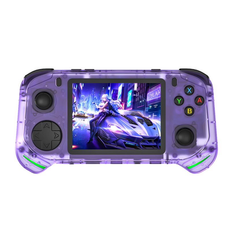 Portable Rx6h Retro 3.5 Inch 640*480 IPS Screen Handheld Video Game Console Pocket Gaming Player with Linux System 15000+ Game