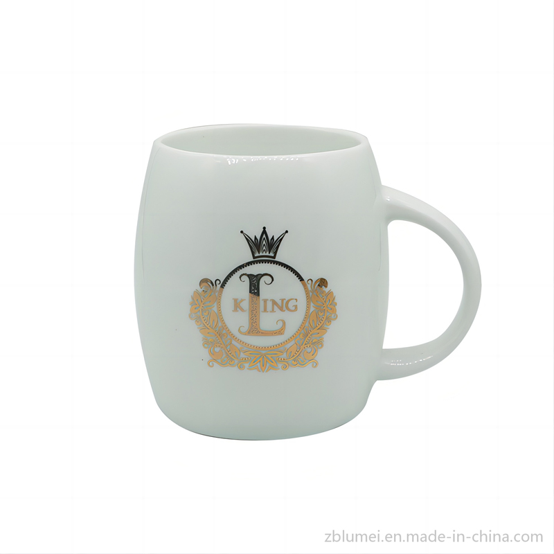 Wholesale Ceramic Stoneware Chinastone Bullet/Egg/Barrel Soup/Beer/Milk/Juice Coffee Mug