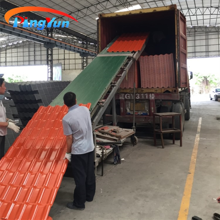 Insulation Resistance Spanish PVC Roof Tile Prices ASA UPVC Plastic Roofing Sheet for House
