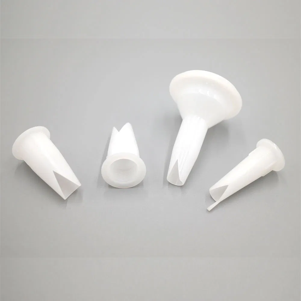 Plastic Professional Cartridge Sealant Silicone Nozzle Adhesives Caulking Gun Nozzle