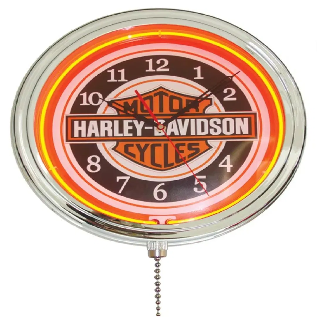 16 Inch Single Neon Tube Wall Clock