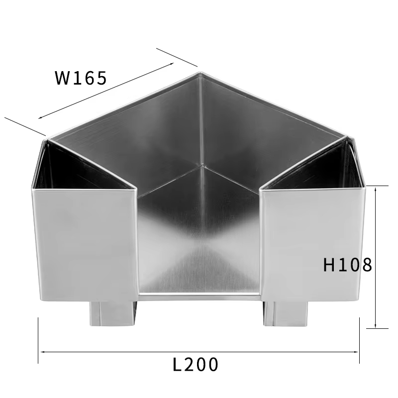 Custom Durable Space-Saving Design Satin Finish Black Silver Gold Metal Bar Caddy for Kininvie Knappogue Castle