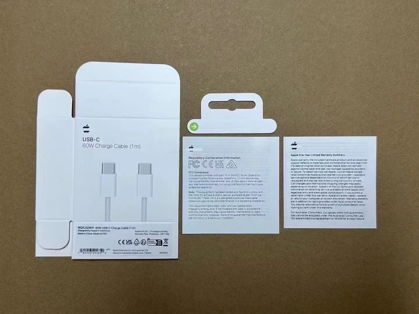 Mobile Phone Fast Charger Cables A2795 Date 1m USB-C 60W Charge Cable for iPhone 15 16 PRO Max Power Supply