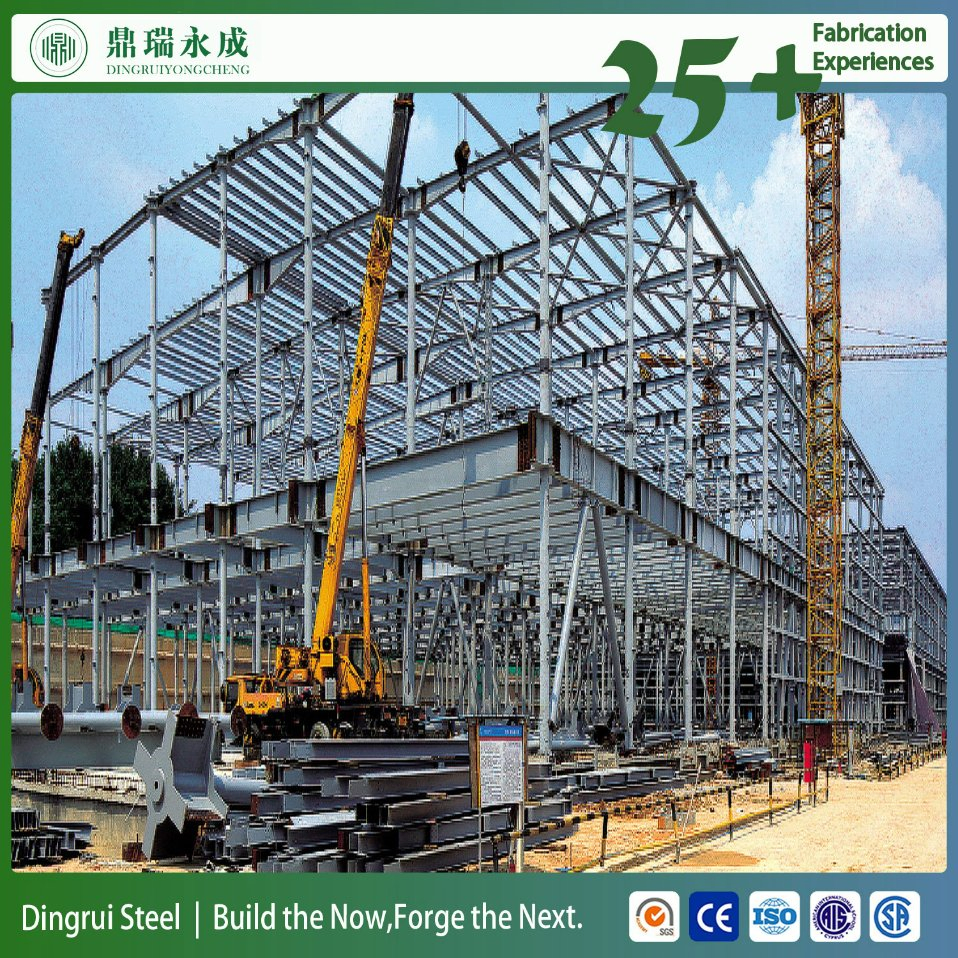 Light Steel Prefabricated Building Steel Structure Warehouse Steel Frame Construction Durable Light Steel Prefabricated Warehouse for Efficient Storage Solution
