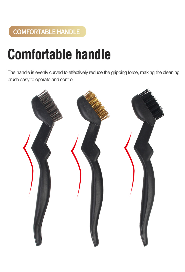 Heavy-Duty Stainless Steel Scratch Brush for Rust