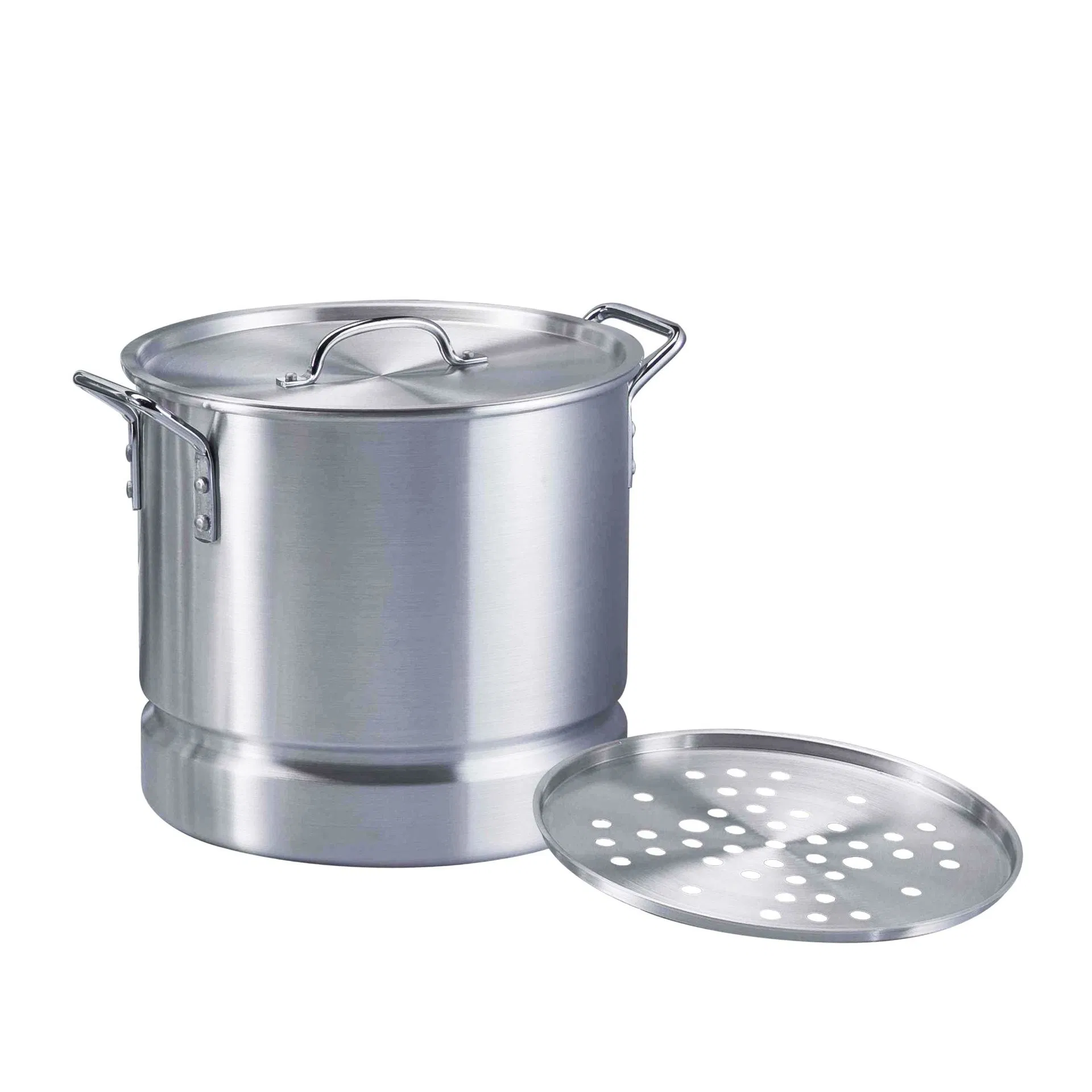 Aluminum Stock Pots Cooking Sauce Pans Boiling and Steaming Pans