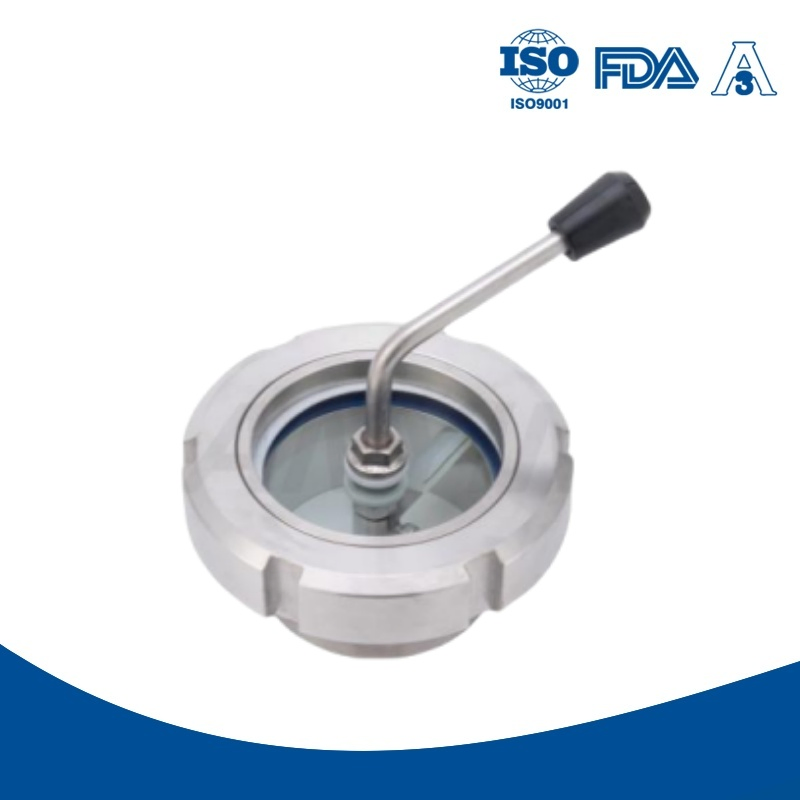 1/2''-4'' Stainless Steel Sanitary Fitting Straight Sight Glass with Wiper Good Price