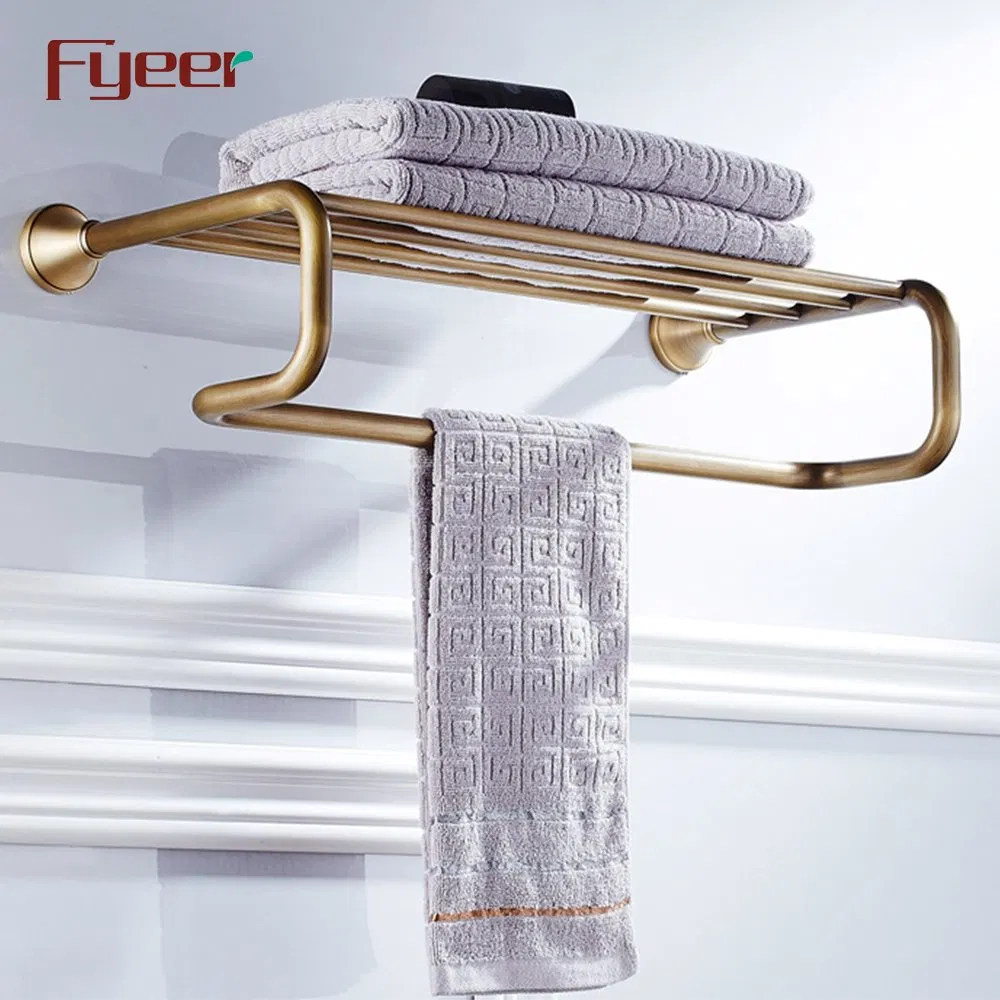 Вешалка для полотенец Fyeer из латуни под старину