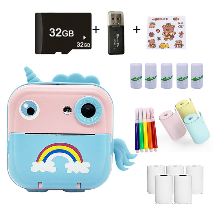 Mini Kids HD Print Camera